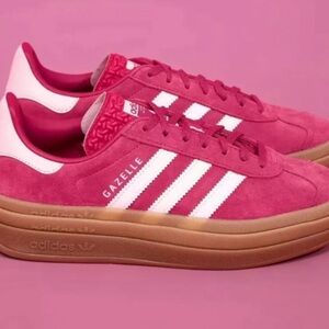 ❌Sold❌ adidas vl court Vibrant Pink Sneakers